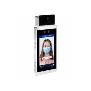 Android OS Body Temperature Kiosk 15W Face Detection Access Control System