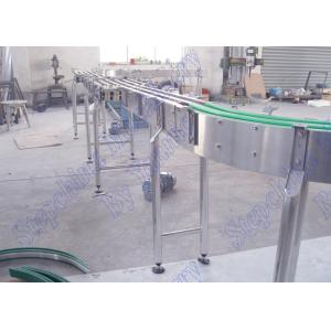 Designed Conveyor Systems / Modular Belt Conveyor Systems For Bottled Water