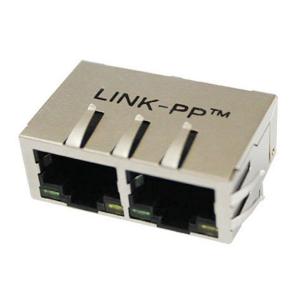 Cheap Custom Port PC Multi-port RJ45 100base T With / Without LEDs RJL12-001LC1 for sale