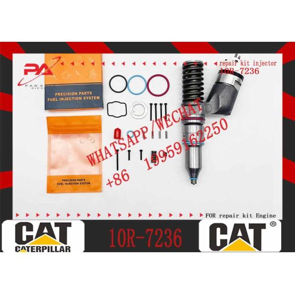 Quality Caterpillar Engine Parts Fuel Injector 249-0705 10R-7236 For C13 352 355 349 352 980M 982M 980 982 wholesale