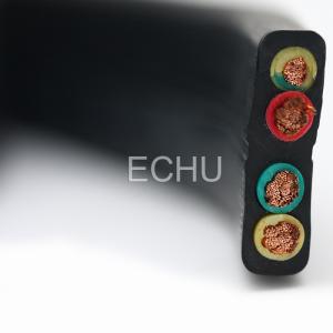 Cold resitance flat crane cable ECHU flexible cable