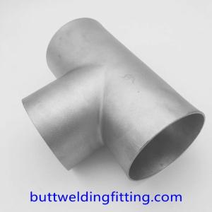 China Butt - Welding Seamless Pipe Fittings 6 Inch Sch40 Ss Stainless Steel 316L Equal Tee on sale