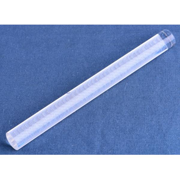 Uncoated Fiber Optic Transparent Quartz Rod 10mm Diameter