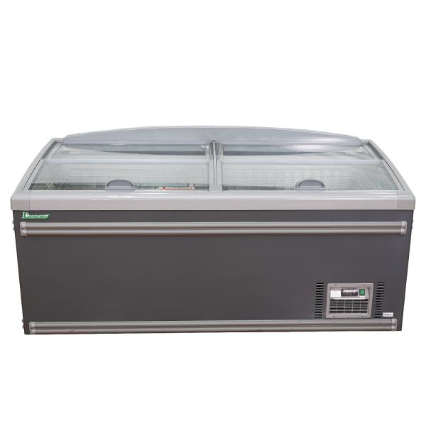 Direct Cooling 850L Commercial Ice Cream Deep Freezer Supermarket Refrigeration