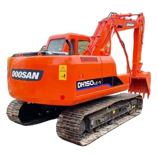 Quality 15 Ton Doosan DH150-7 Crawler Excavator Made in Korea with 13900 KG Operating Weight wholesale