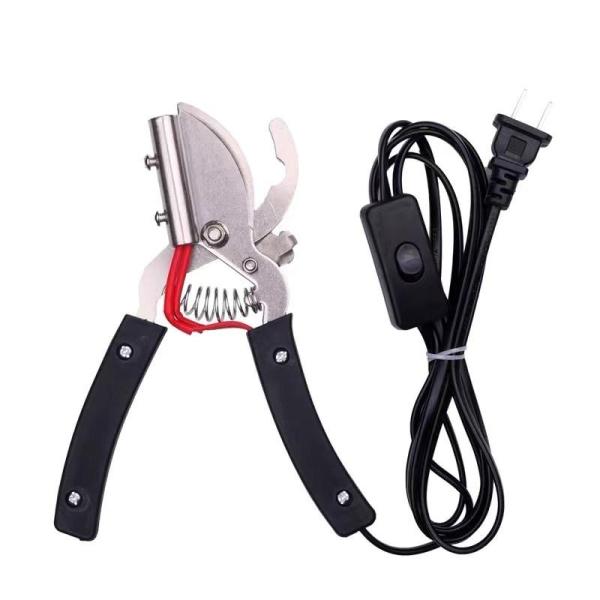 Quality Veterinary Swine Electric Pig Tail Cutter Bloodless Scissor wholesale