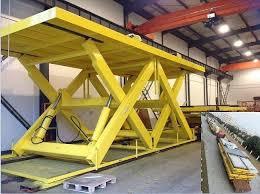 AA4C scissor lifting platform high rise car lift storage lift logistic convey