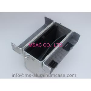 Big Space Aluminum Attache Case With Two Combination Locks Easy Cleaning