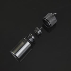 Childproof Transparent E Liquid Bottles Various Sizes With Screw Caps Screen