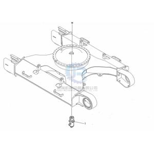 China YN55V00053F1 Excavator Hydraulic Parts Swing Joint For SK200-8 SK210LC-8 on sale