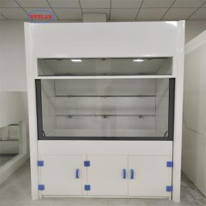 Cheap Chemical Resistant Class 100 Laboratory Fume Cupboard Wall Mounted Installation for sale