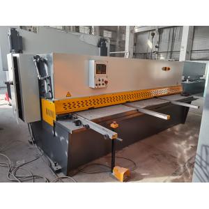 Metal Plate Hydraulic Hand Shearing Machine 3 Meter Semi Automatic