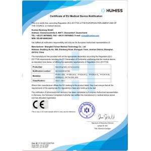 Shanghai Feiman Medical Technology Co., Ltd. Certifications