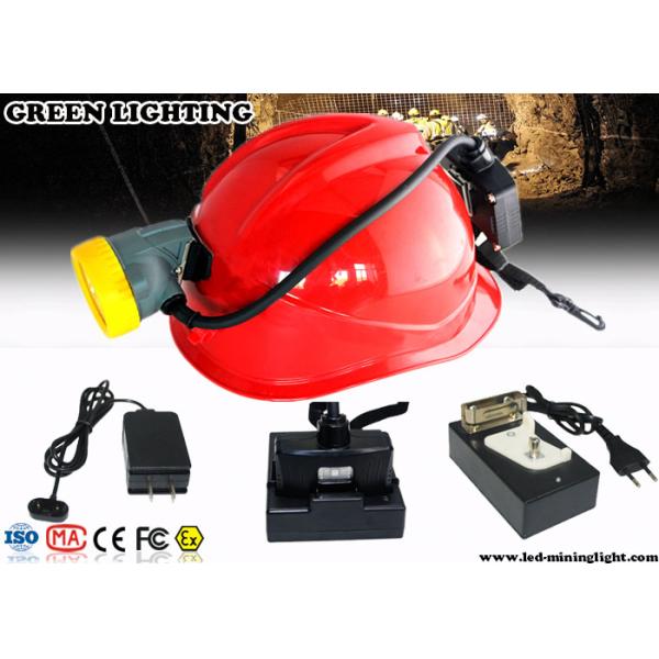 Semi - Corded Rechargeable LED Headlamp 8000 Lux 1.3W 350 MA Main Light