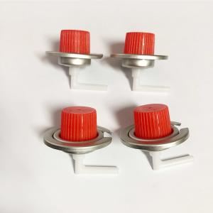 Efficient Butane Gas Stove Valve Gas Cartridge Valve with Buna Outer Gasket