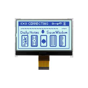 COG LCD Display 12864 White and blue dot matrix high definition display 3.3V