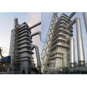 Continuous Grain Dryer Tower Machine PLC Control With Silos