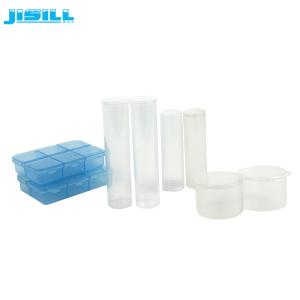 Compress Towels Clear Pet Plastic Packaging Tubes Multi Specification