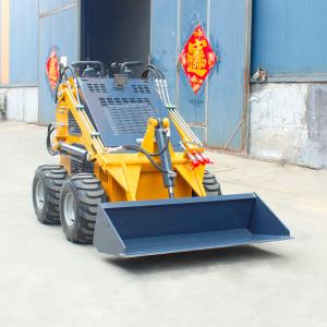 Free Shipping Mini Skid Steer Loader Euro 5 Multifunctional Mini Wheel Skid
