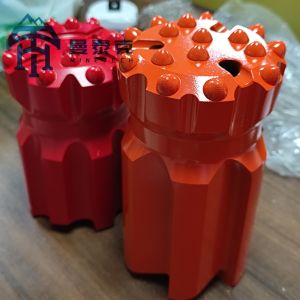 64-127mm Forging Retract Button Bit with Raised Center for Rock Drilling and