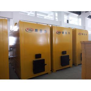 Indirect Hot Air Heating Coal Burning Heater , Manual Ignition Mode Coal Fired