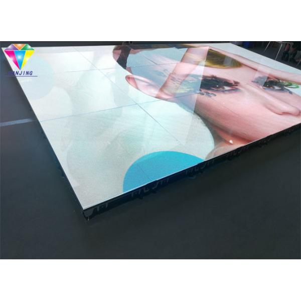 Quality P3.91mm 3000 Nit Brightnes Floor LED Display Die - Cast Aluminum SMD1921 wholesale