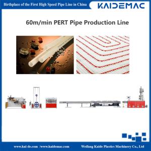 60m/min Floor Heating PERT Pipe Production Line / Pipe Extrusion Line /Extruder Machine / with Fully Auto Coiler