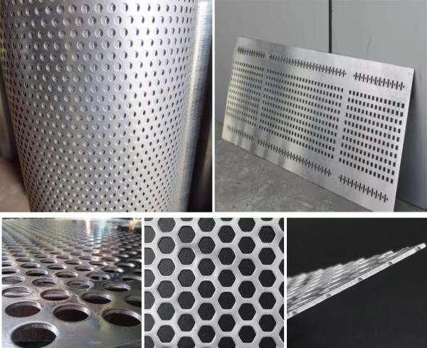 Quality 304 Stainless Steel Punching Metal Sheet Perforated Metal Mesh With Various Patterns Punching Hole Mesh wholesale