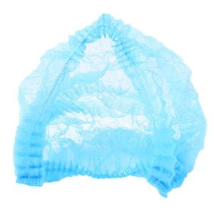 Non Woven Disposable Head Caps , Disposable Surgeon Caps Single Use