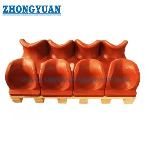 JIS F 2006-1976 Deck Mounted Casting Steel Open Chock Ship Mooring Equipment