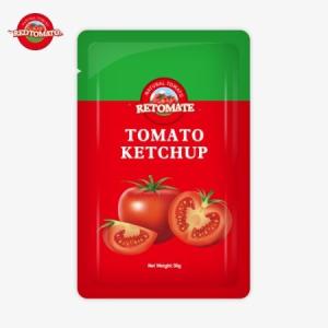 China OEM 50g Sachet Ketchup Offers Convenient Easy-To-Use Packaging For Factory Price on sale
