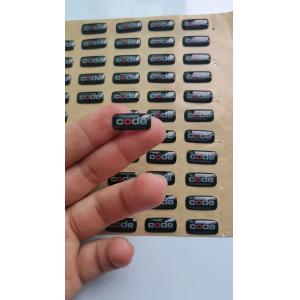 Clear Epoxy Sticker Printing Self Adhesive Waterproof Customized Decal