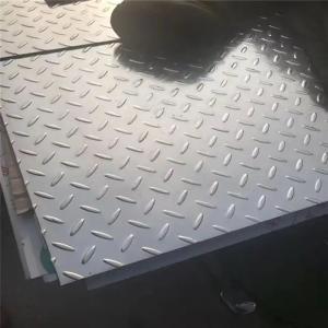 China 430Ss Checkered Stainless Steel Sheet Thickness 1mm Square Pattern on sale