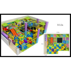 China Colorful Kids Indoor Soft Playground Equipment Kids Slide for Children Castle New Design on sale