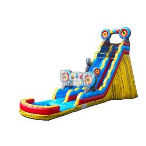 Animal Theme Inflatable Water Slides , Customized Size 25 FT Target