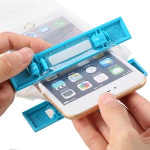 CMYK Printing ABS PVC Mobile Phone Waterproof Cellphone Bag