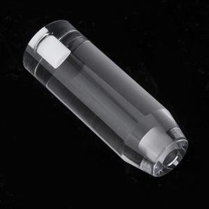 Customized Polished Fused Quartz Rod , Transparent Silica Glass Rod