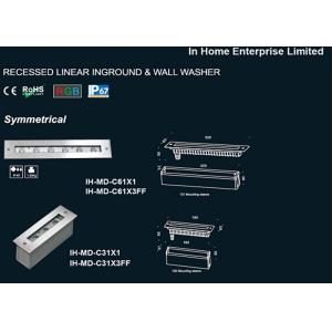 In Concrete LED Underground Light Die-casting Aluminum Tempered Glass