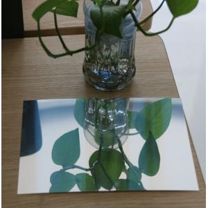 China Silver Mirror Finish Aluminium Sheet 1050 1060 H14 / H16 / H18 Temper on sale