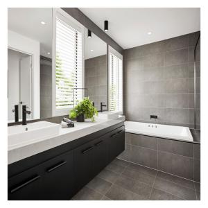 Modern Bathroom Vanity Combo with Waterproof Function and Customized Plywood