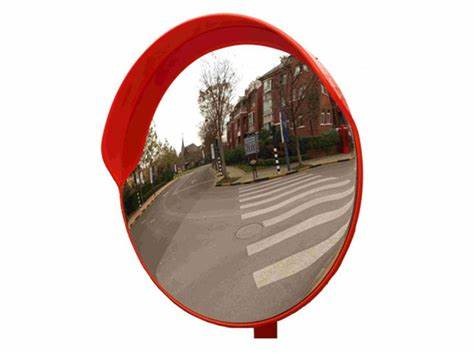 Quality 45cm Driveway Traffic Safety Mirror Highly Visible Road Convex Mirror wholesale