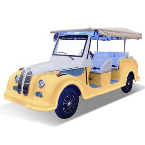 China 11 Seater Electric Classic Car Travel Retro Sightseeing Car With Awning For Adults on sale