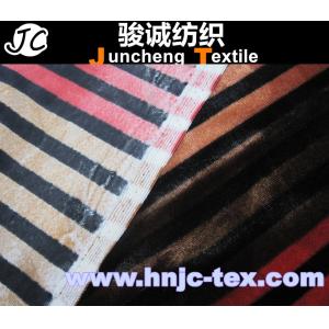 New colorful stripes shimmer and stretchy spendex polyester blended fabric for