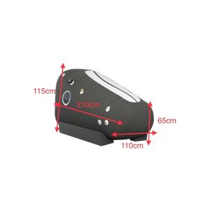 Ultra Quiet 1.3ATA Monoplace Hyperbaric Oxygen Chamber EMS01 For Rehabilitation