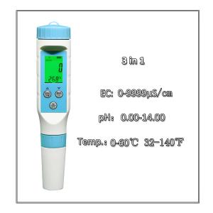 Smart Bluetooth PH Meter EC Water Quality Tester 5 Point Automatic Calibration
