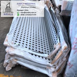 China SUDALU Aluminum Perforated Panel for Wall Cladding with PDF coating on sale