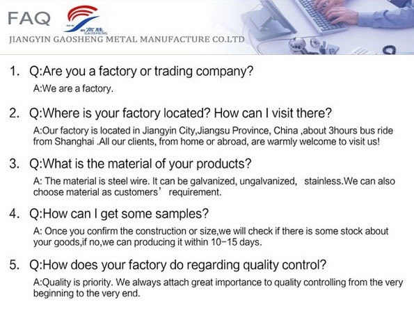 45# 60# 70# Carbon Steel Stainless Steel Wire Rope Fence C60 1770Mpa-1960Mpa