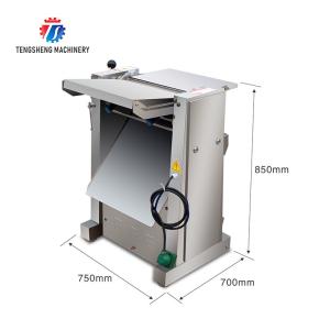 Stainless Steel 18m/min Meat Peeling Machine Beef Skinning Equipment