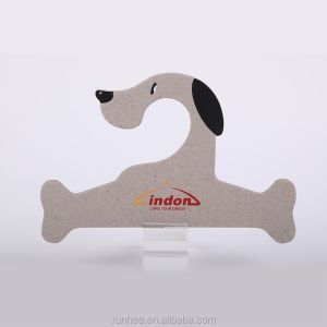 Custom Cardboard Pet Hangers Adjustable Style Dog Cardboard Hanger ROSH