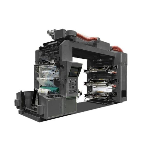 Stack Type Flexo Printing Machine 1600mm Width 6 Colour Flexographic Printing